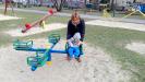 Playground an Jurija Gagarina Street in Krapkowice, 2019.03.09 (01)